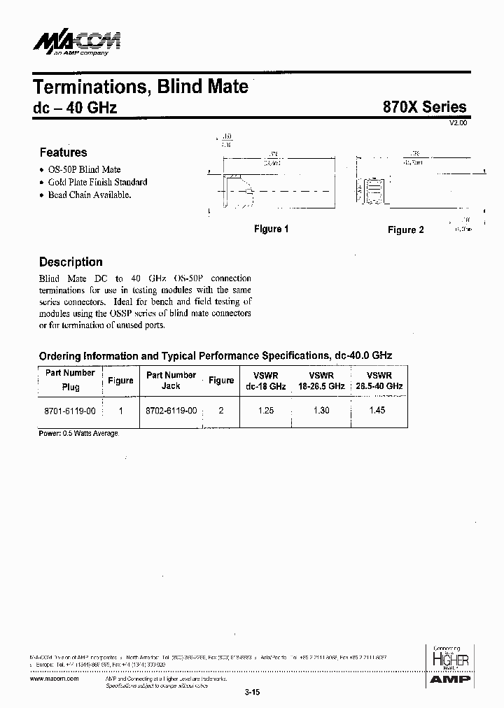 8701-6119-00_5060468.PDF Datasheet