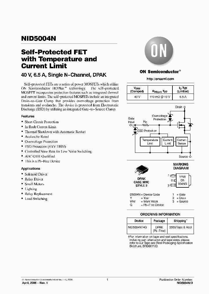 NID5004NT4G_5062298.PDF Datasheet