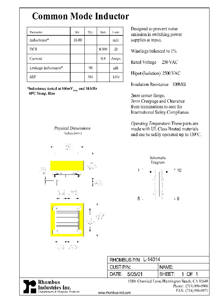 L-14014_5060655.PDF Datasheet