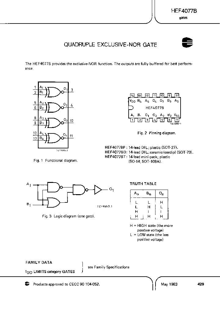 HEF4077BPN_5064499.PDF Datasheet