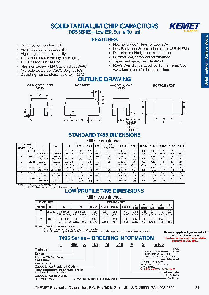 T495A107K010AGS4095_5061217.PDF Datasheet