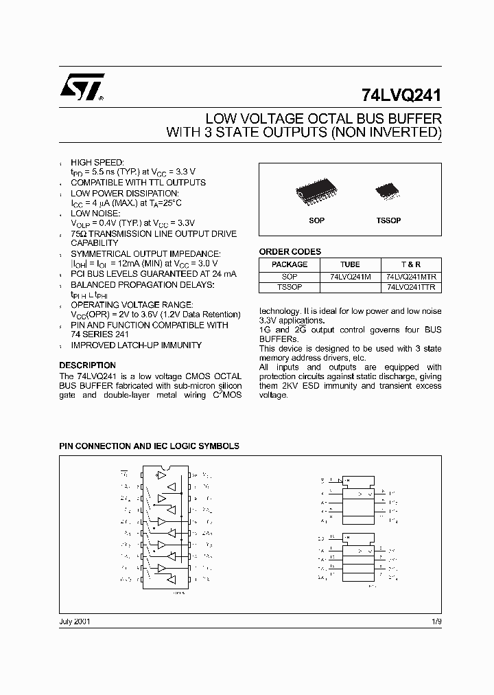74LVQ241MTR_5064920.PDF Datasheet