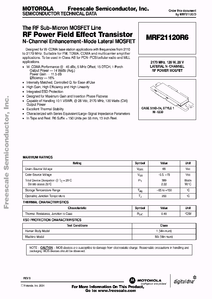 MRF21120R6_5065470.PDF Datasheet
