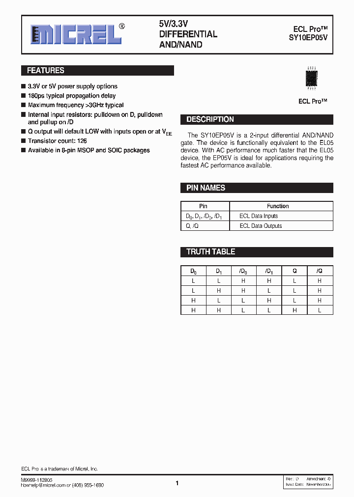 SY10EP05VZGTR_5066308.PDF Datasheet
