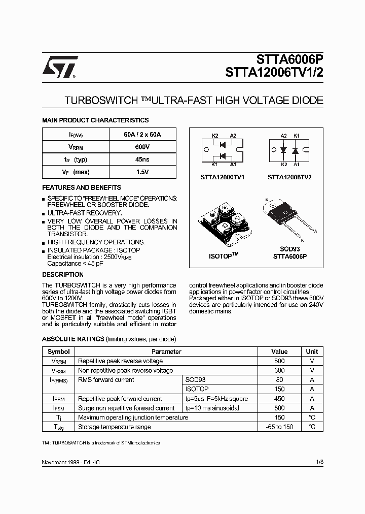 STTA12006P_5065151.PDF Datasheet