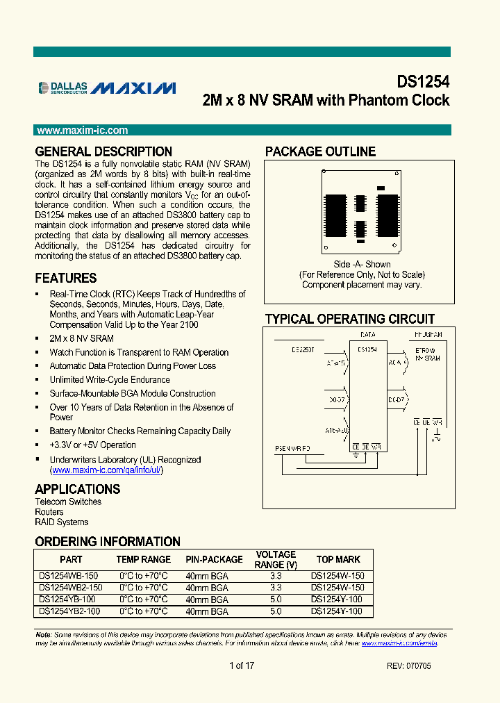 DS1254YB2-100_5067998.PDF Datasheet