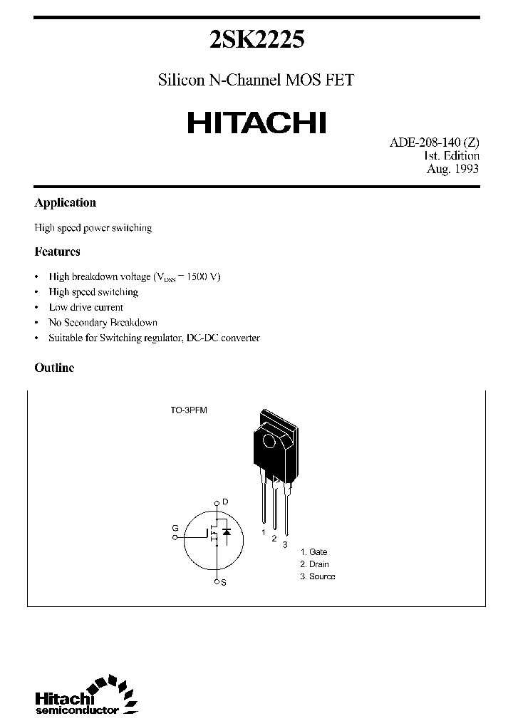 2SK2225_5066999.PDF Datasheet