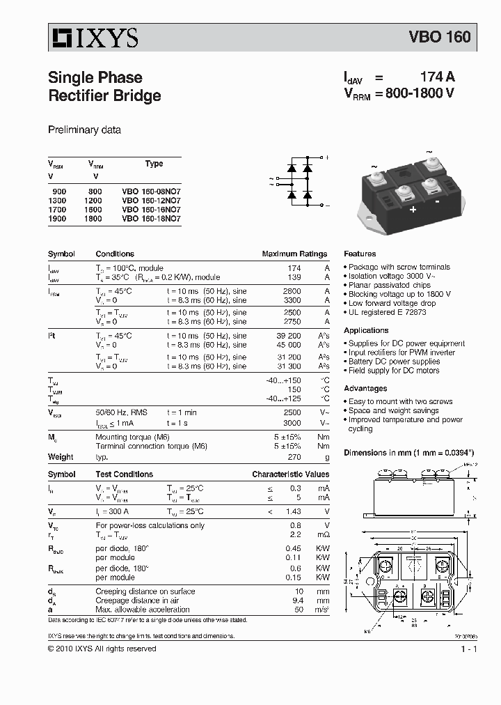 VBO160-16NO7_5070183.PDF Datasheet