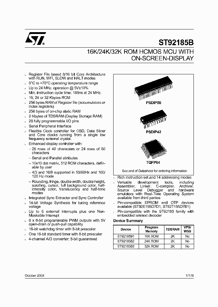 ST92185B2BJ1_5069198.PDF Datasheet