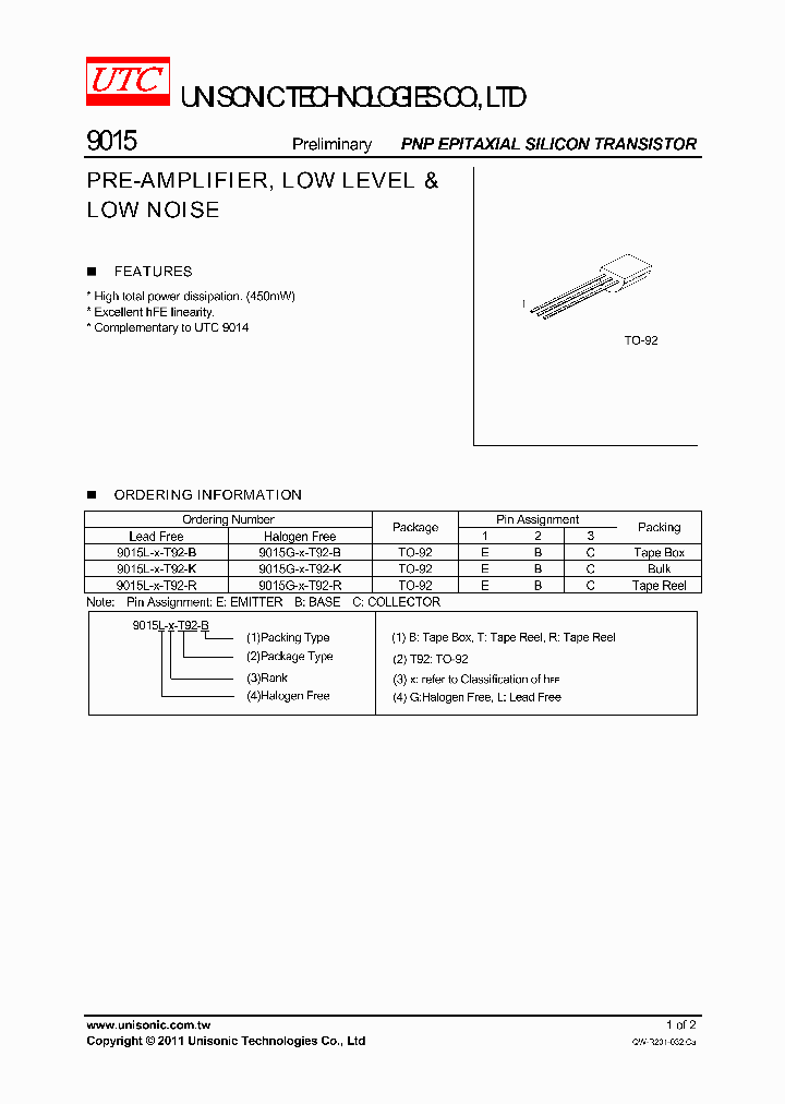9015G-X-T92-B_5073494.PDF Datasheet