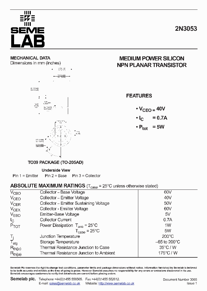 2N305302_5073626.PDF Datasheet