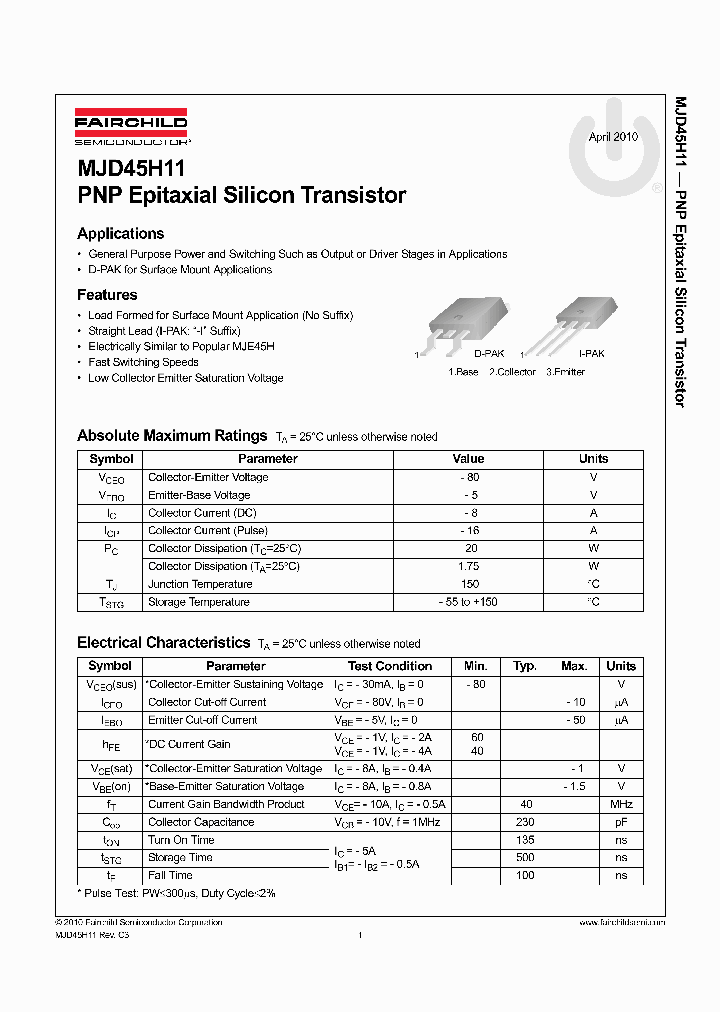 MJD45H1110_5075262.PDF Datasheet