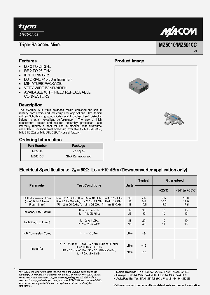 MZ5010C_5077003.PDF Datasheet