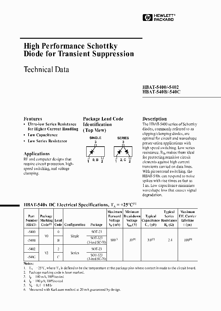 HBAT-5402_5079536.PDF Datasheet