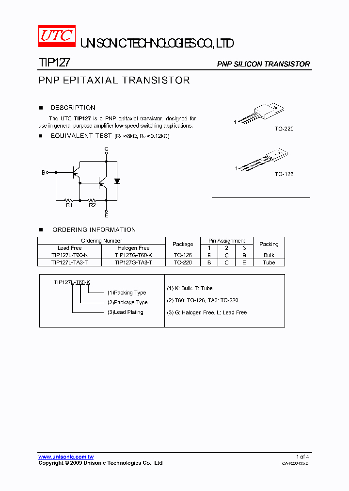 TIP127G-T60-K_5078891.PDF Datasheet
