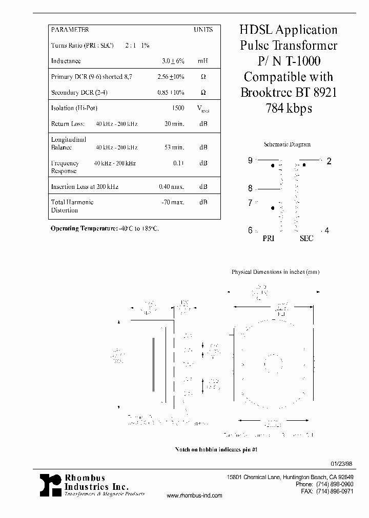 T-1000_5078756.PDF Datasheet