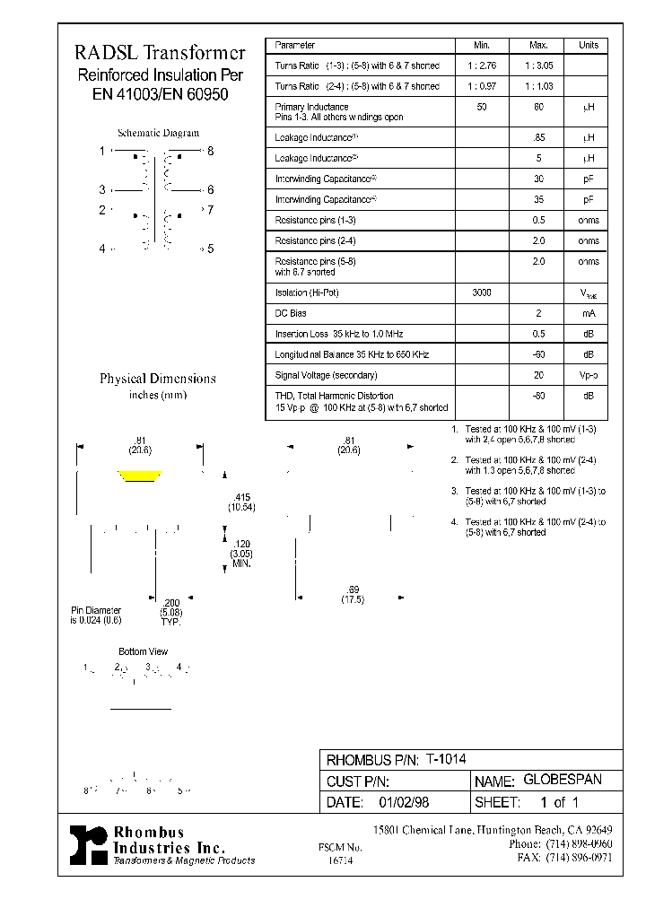 T-1014_5078762.PDF Datasheet