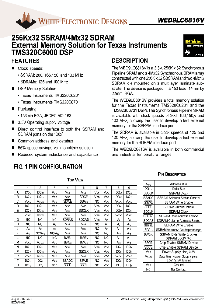 WED9LC6816V1310BI_5080885.PDF Datasheet