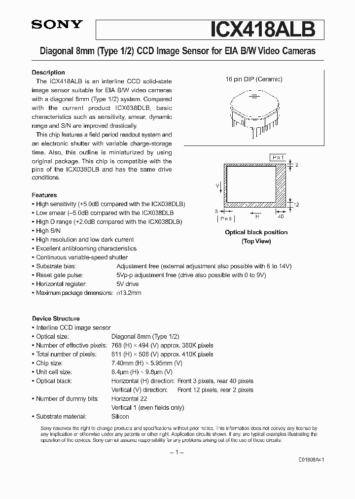 ICX418ALB_5081472.PDF Datasheet