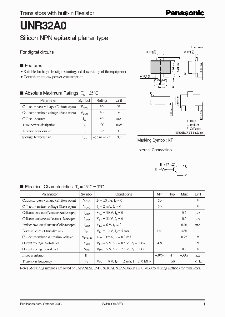 UNR32A0_5082152.PDF Datasheet