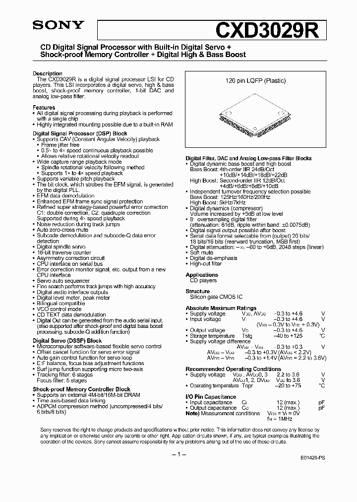 CXD3029R_5082756.PDF Datasheet