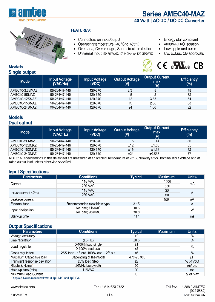 AMEC40-24SMAZ_5083296.PDF Datasheet