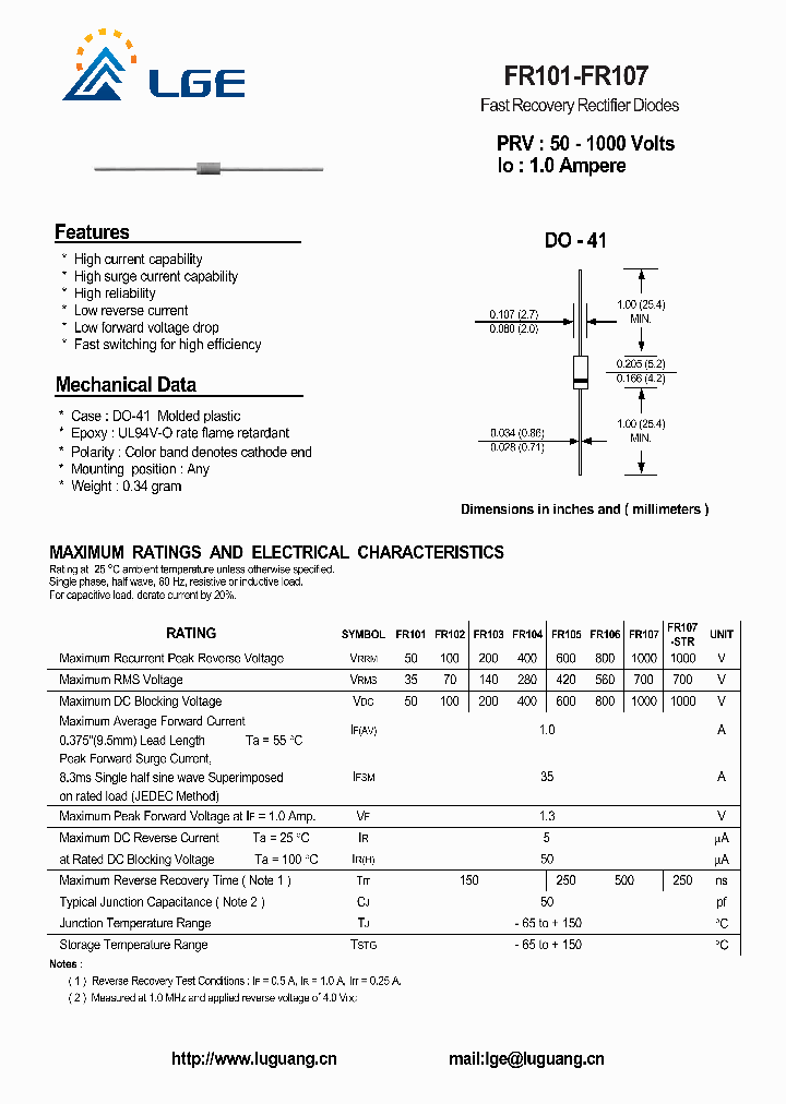 FR107-STR_5084730.PDF Datasheet