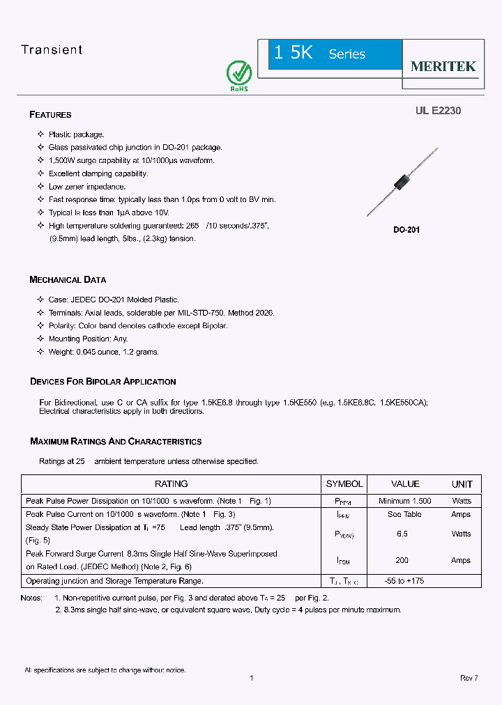15KE540A_5079697.PDF Datasheet
