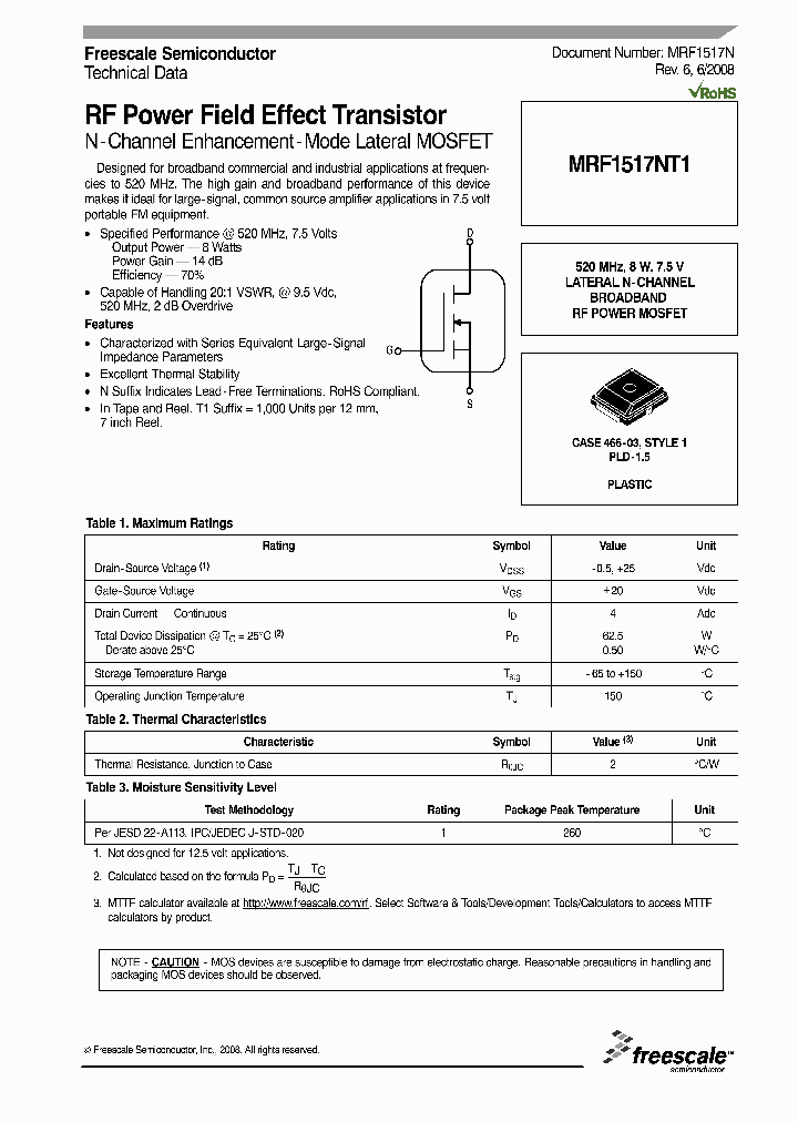MRF1517NT108_5088050.PDF Datasheet