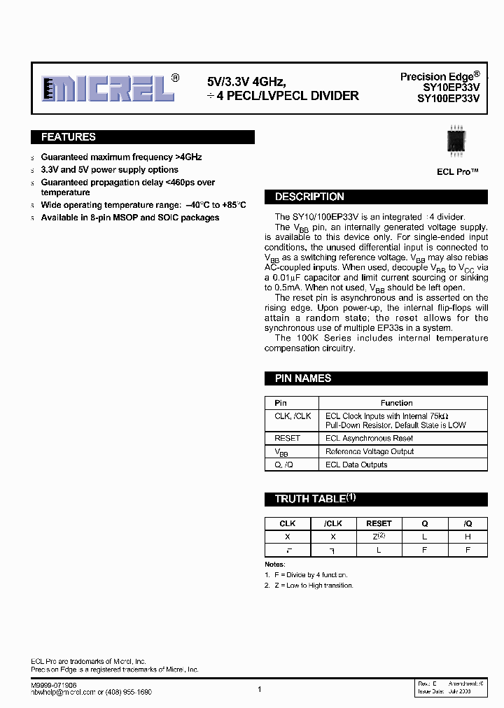 SY10EP33VZGTR_5089668.PDF Datasheet