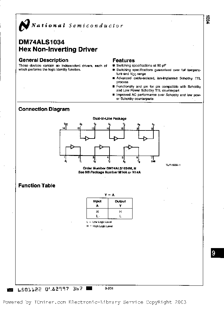 DM74ALS1034NA_5090374.PDF Datasheet