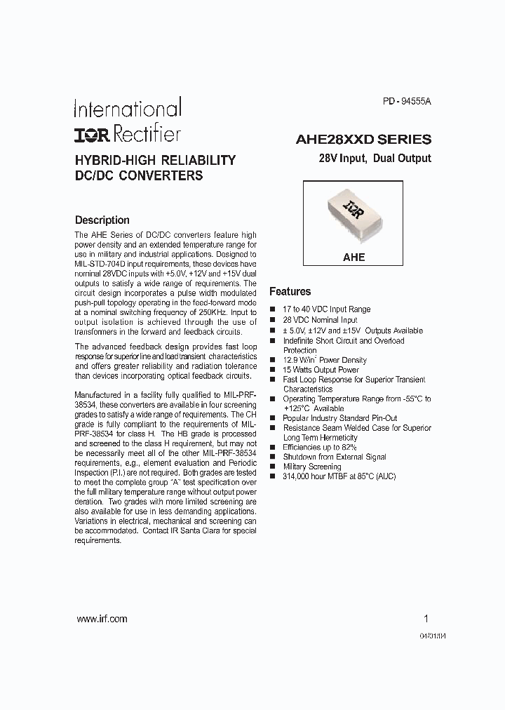 AHE2812D_5087713.PDF Datasheet