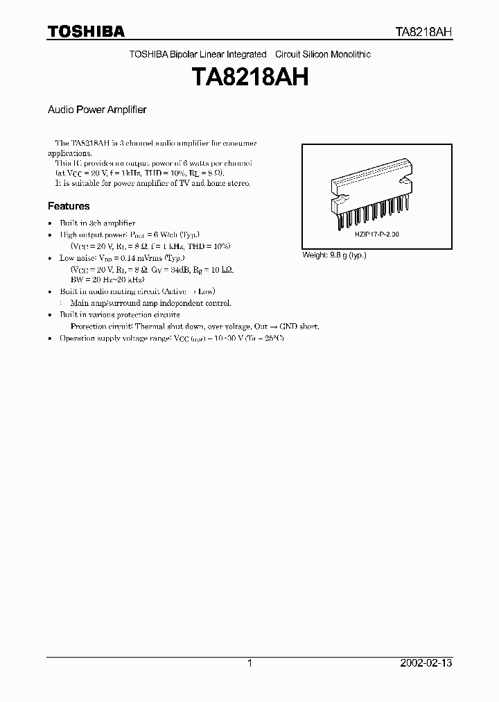 TA8218AH_5089685.PDF Datasheet