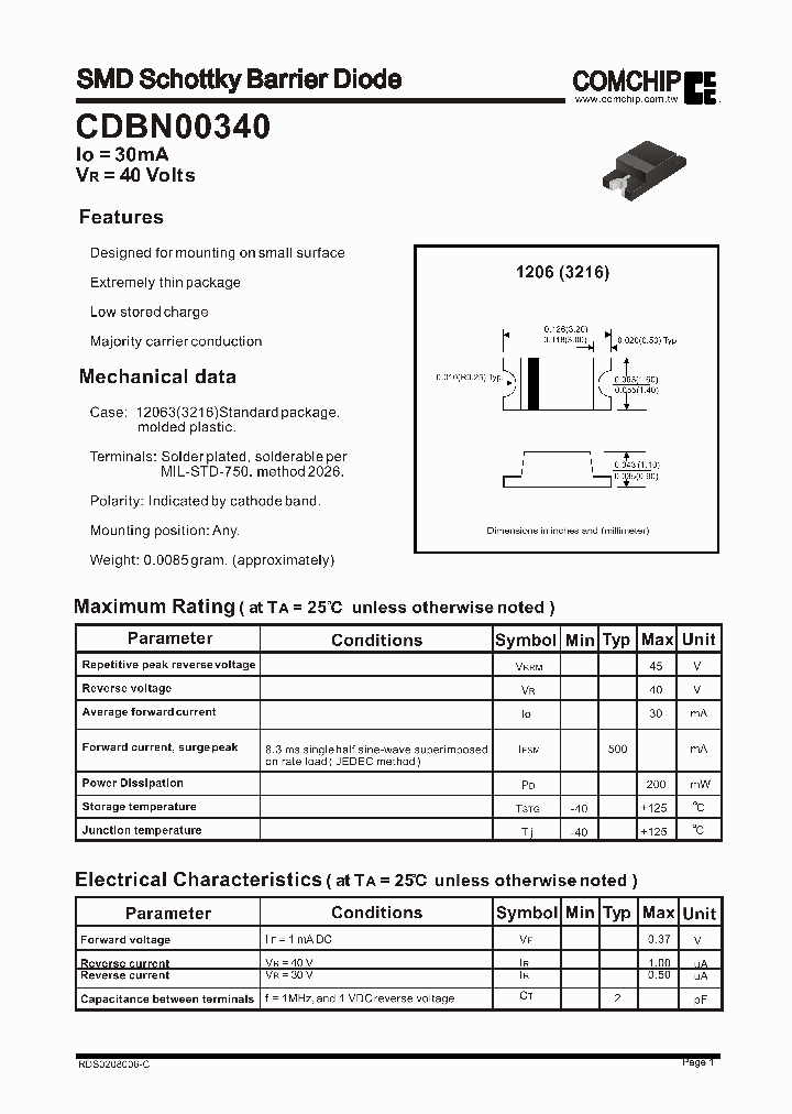 CDBN00340_5092424.PDF Datasheet