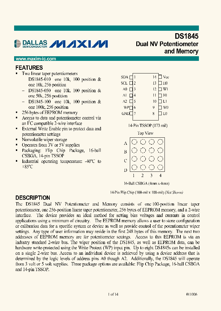 DS1845E-010TAMPR_5096336.PDF Datasheet
