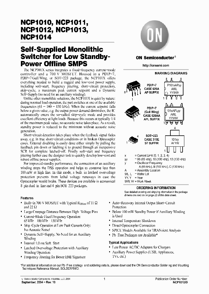 NCP1010ST100T3_5097042.PDF Datasheet