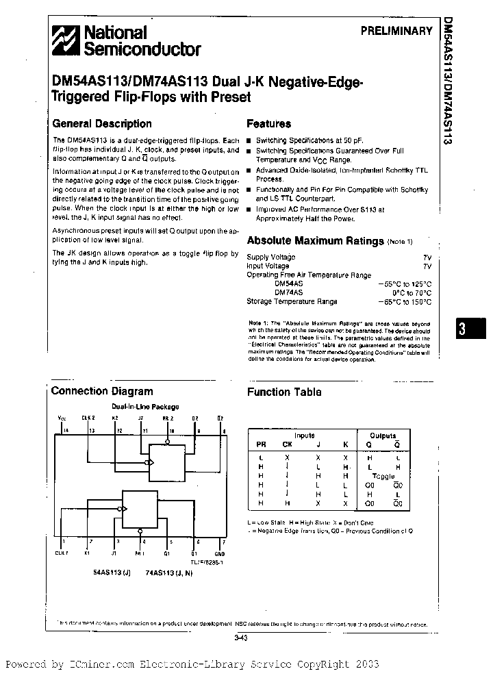 DM74AS113NA_5097510.PDF Datasheet