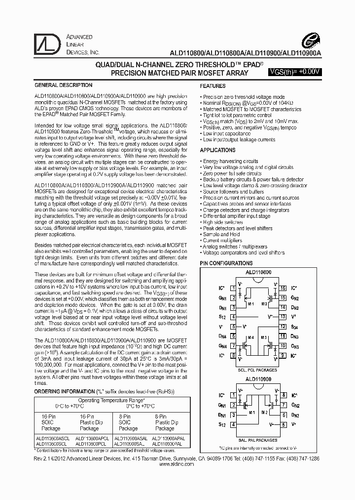 ALD110900A_5097482.PDF Datasheet