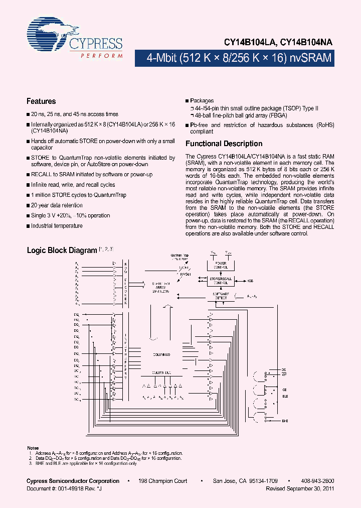 CY14B104LA-ZS25XIT_5098978.PDF Datasheet
