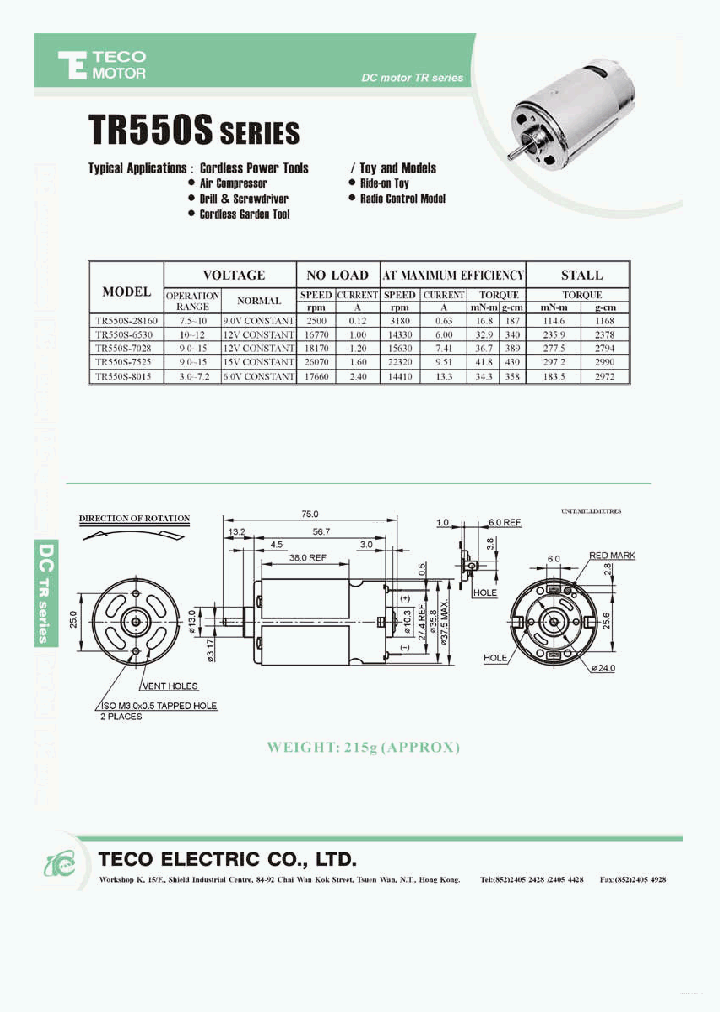 TR550S_5097428.PDF Datasheet