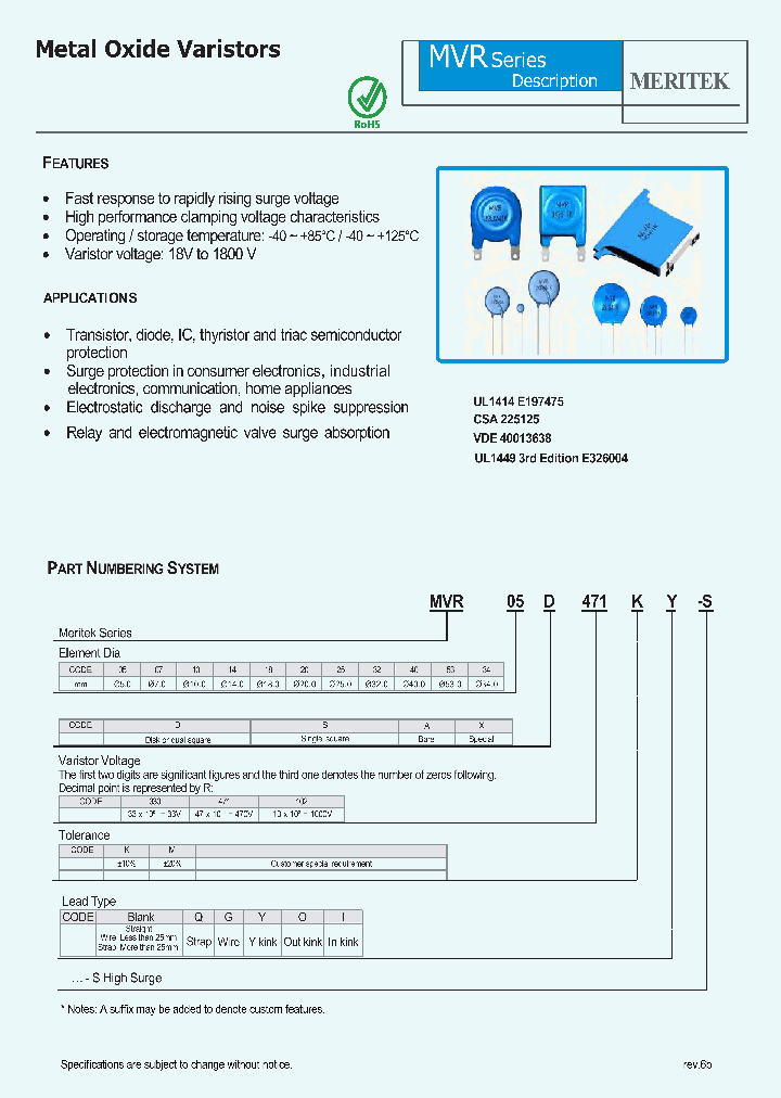 MVR10A330KG-S_5100738.PDF Datasheet