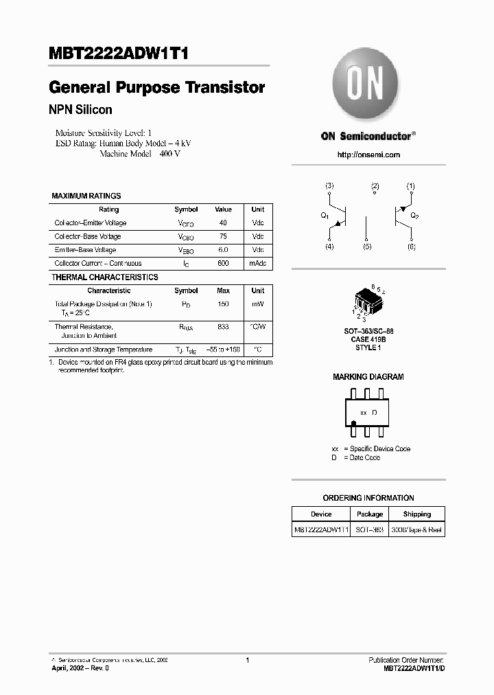 MBT2222ADW1T1-D_5100777.PDF Datasheet