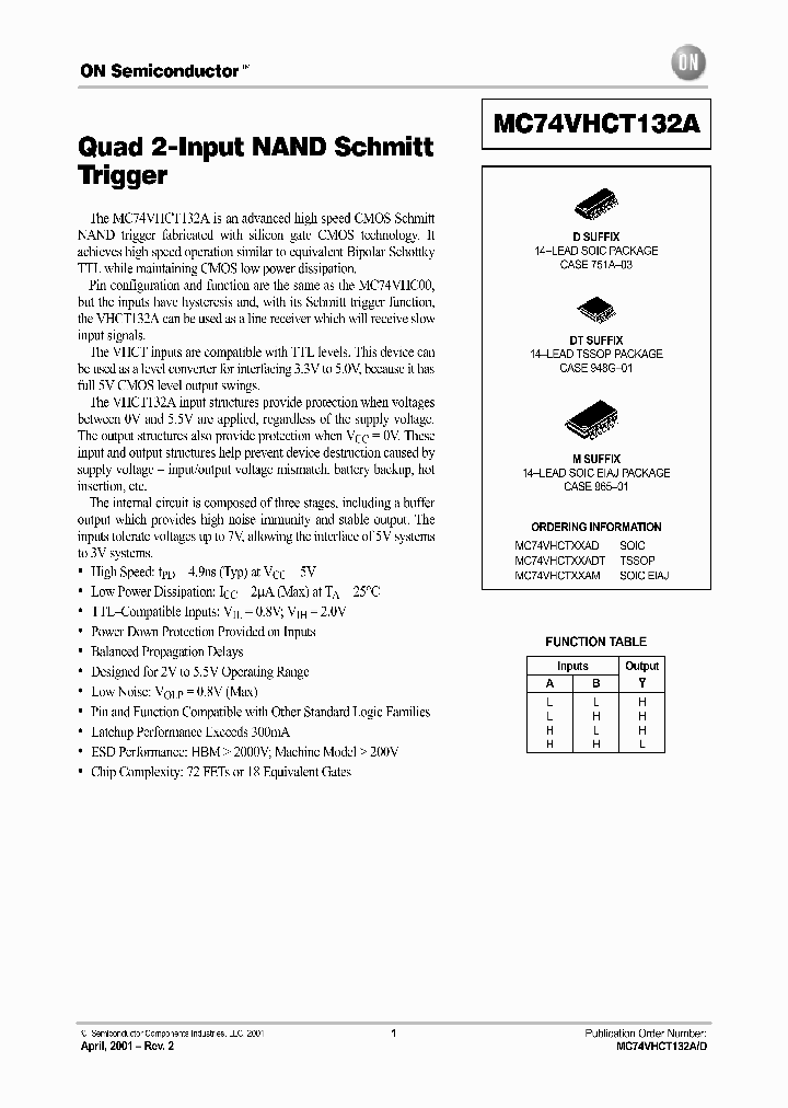 MC74VHCT132ADTR2_5101465.PDF Datasheet