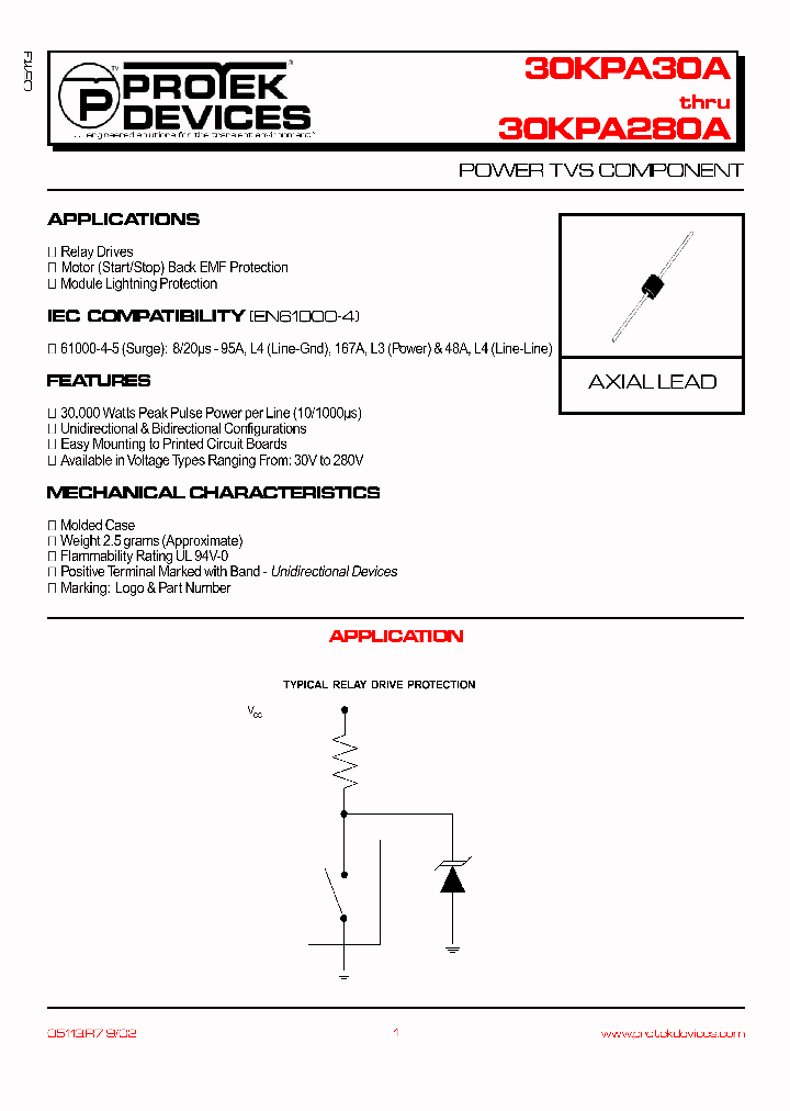 30KPA36A_5109511.PDF Datasheet
