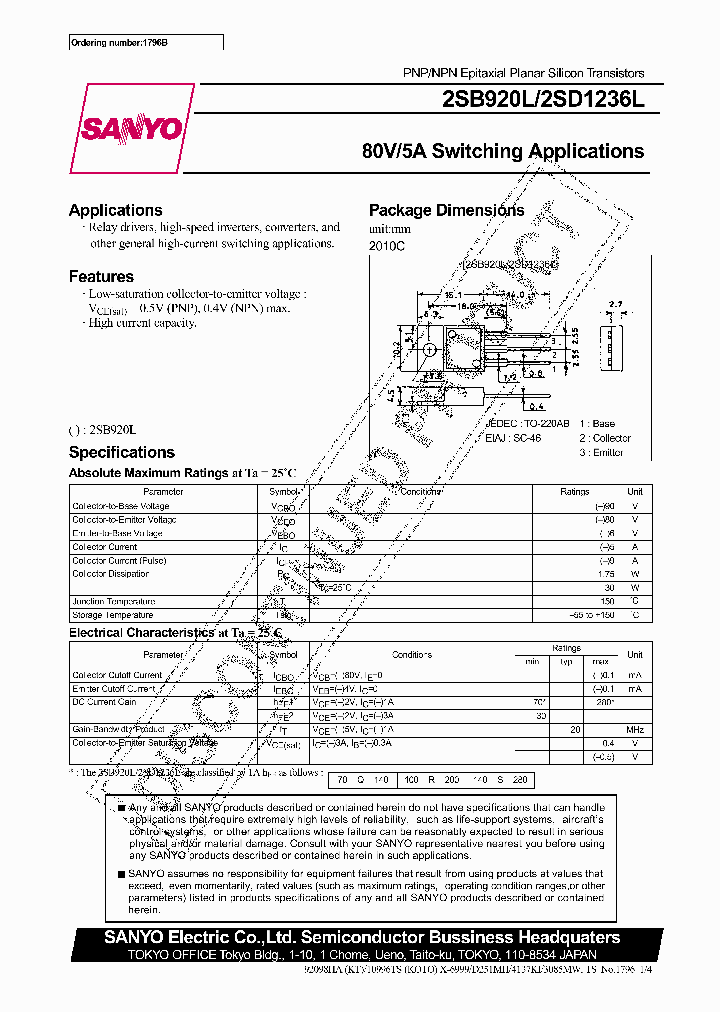 2SB920L_5111028.PDF Datasheet