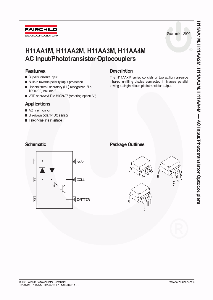 H11AA3SM_5116371.PDF Datasheet