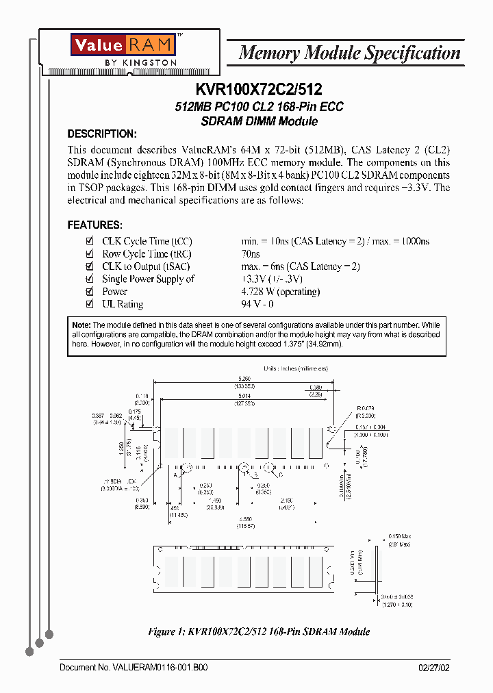 KVR100X72C2512_5116845.PDF Datasheet