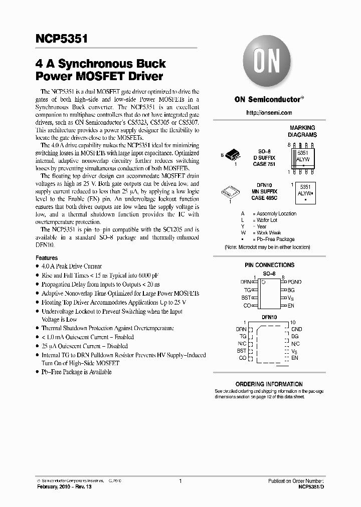 NCP5351DR2G_5117160.PDF Datasheet