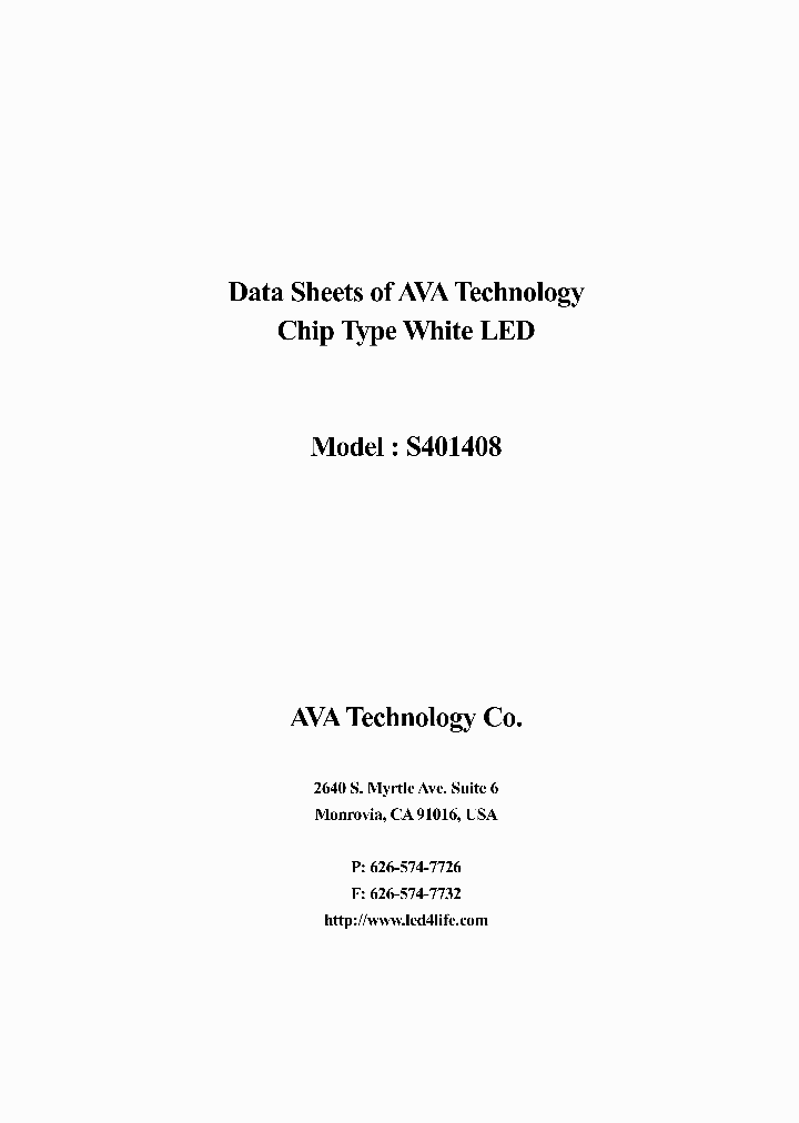 S401408_5117854.PDF Datasheet