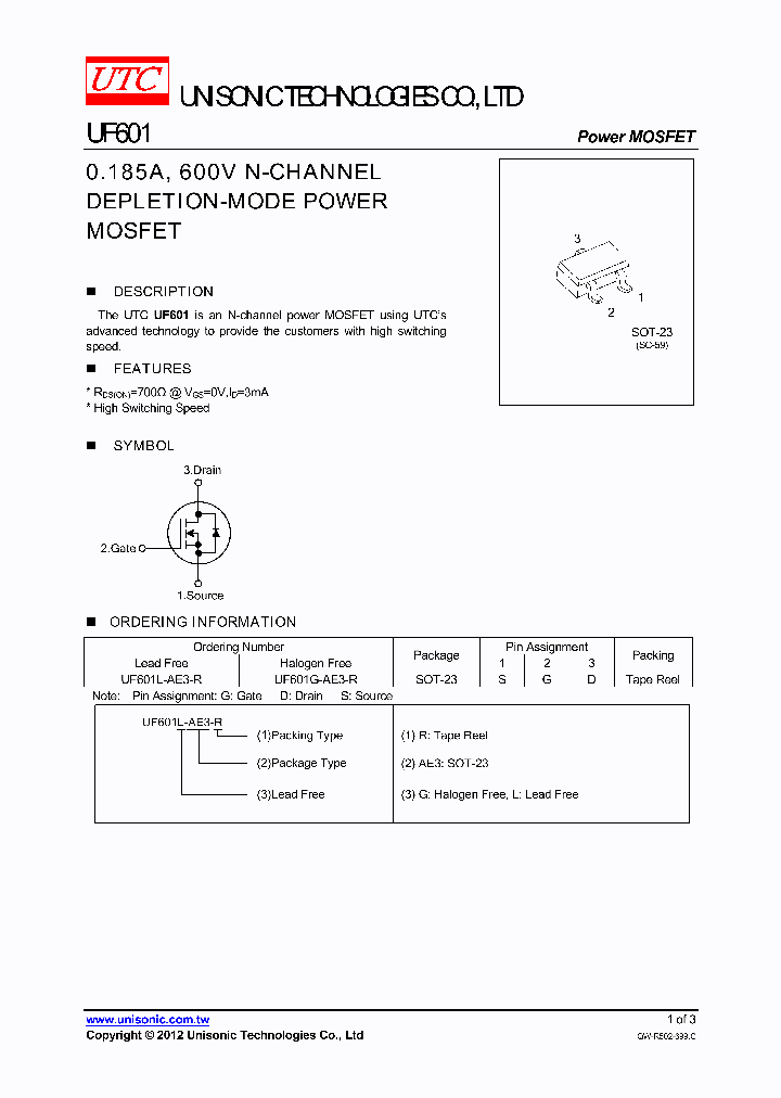 UF601G-AE3-R_5122520.PDF Datasheet